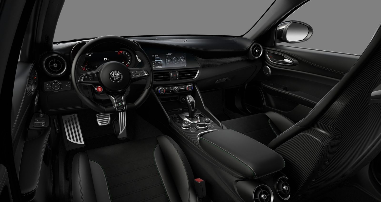 Fahrzeugabbildung Alfa Romeo Giulia QV 2.9 V6 Bi-Turbo (520PS)|AKRAPO|SABEL|